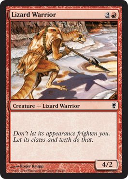Lizard Warrior (Conspiracy) Near Mint - Nick Nack's Full Frontal Attack