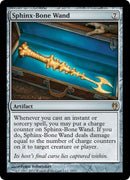 Sphinx - Bone Wand (Duel Decks: Izzet vs Golgari) Near Mint - Nick Nack's Full Frontal Attack