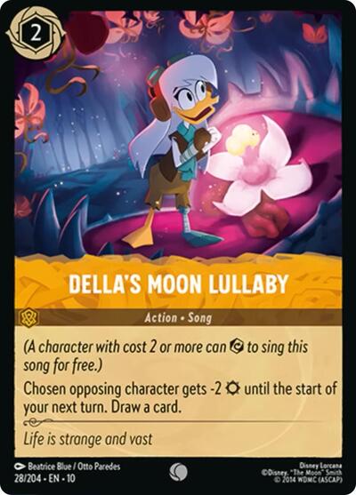 Della's Moon Lullaby (Whispers in the Well) Near Mint - Nick Nack's Full Frontal Attack
