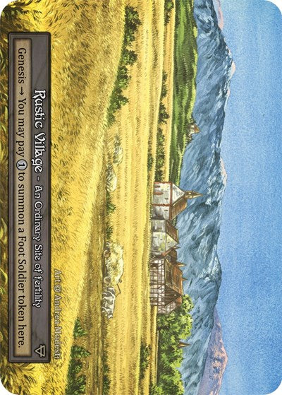 Rustic Village (Alpha) Near Mint