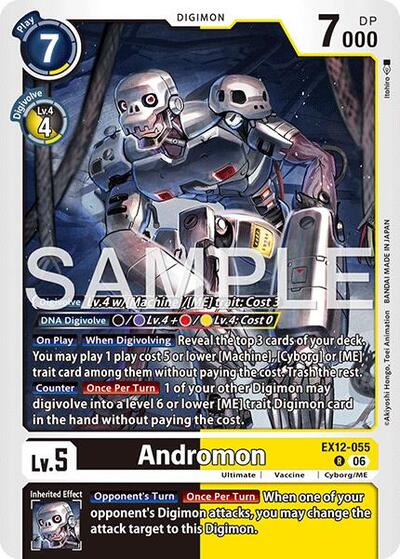 Andromon (Digital World Shambala) Near Mint Foil