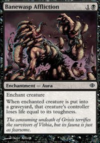 Banewasp Affliction (Shards of Alara) Light Play - Nick Nack's Full Frontal Attack