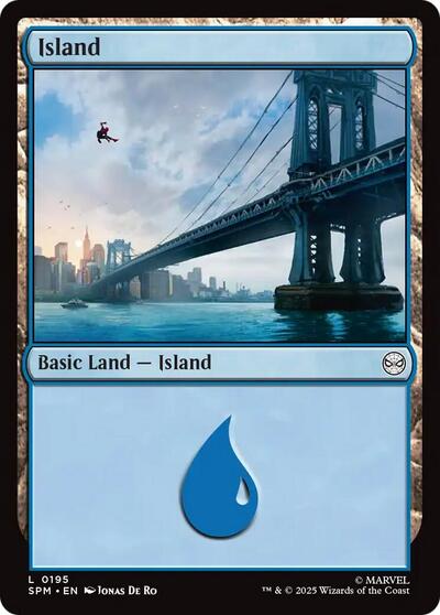 Island (0195) (Marvel's Spider - Man) Near Mint - Nick Nack's Full Frontal Attack