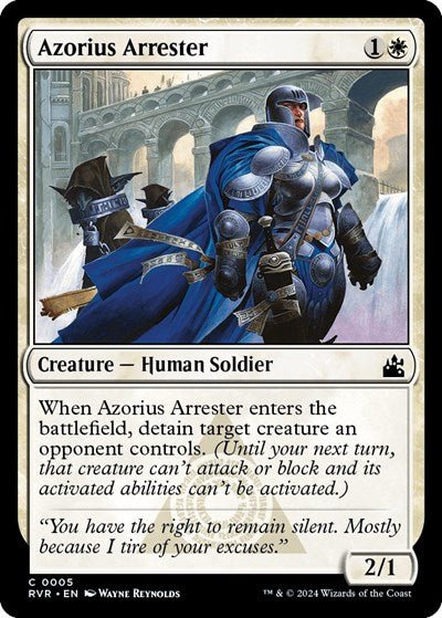 Azorius Arrester (Ravnica Remastered) Near Mint - Nick Nack's Full Frontal Attack