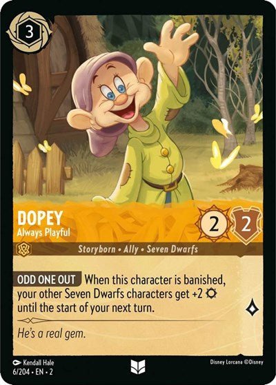 Dopey - Always Playful (Rise of the Floodborn) Near Mint - Nick Nack's Full Frontal Attack