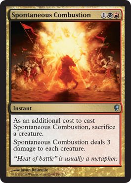 Spontaneous Combustion (Conspiracy) Near Mint - Nick Nack's Full Frontal Attack
