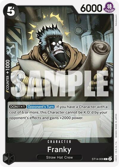 Franky (Starter Deck 14: 3D2Y) Near Mint - Nick Nack's Full Frontal Attack