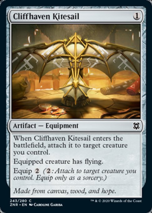 Cliffhaven Kitesail (Zendikar Rising) Near Mint - Nick Nack's Full Frontal Attack