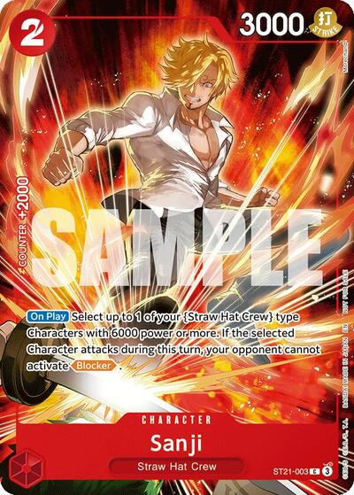 Sanji (Welcome Pack 2026 Vol.1) (One Piece Promotion Cards) Near Mint