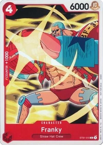 Franky (010) (One Piece Demo Deck Cards) Near Mint