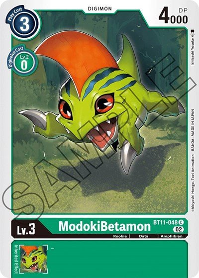 ModokiBetamon (Dimensional Phase) Near Mint - Nick Nack's Full Frontal Attack