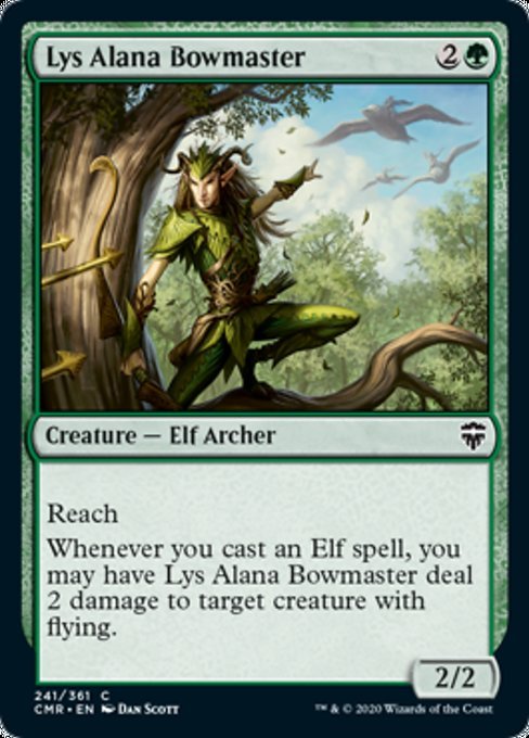 Lys Alana Bowmaster (Commander Legends) Near Mint - Nick Nack's Full Frontal Attack