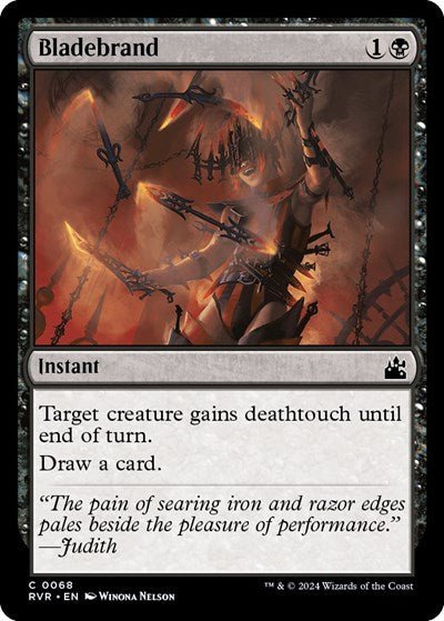Bladebrand (Ravnica Remastered) Near Mint - Nick Nack's Full Frontal Attack
