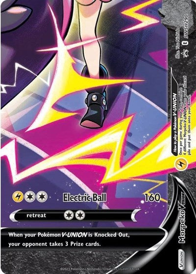 Morpeko V-Union - SWSH290 (SWSH: Sword & Shield Promo Cards) Near Mint Holofoil