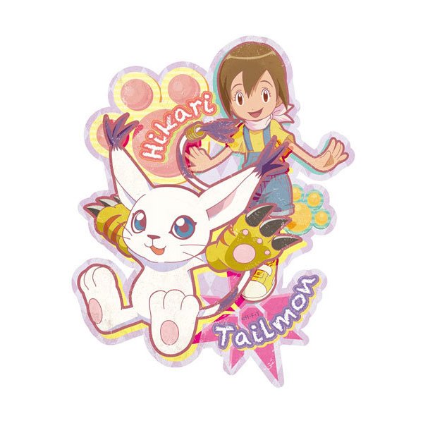 Digimon Adventure: Travel Sticker (Tailmon & Hikari)