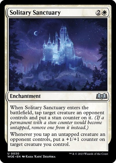 Solitary Sanctuary (Wilds of Eldraine) Near Mint - Nick Nack's Full Frontal Attack