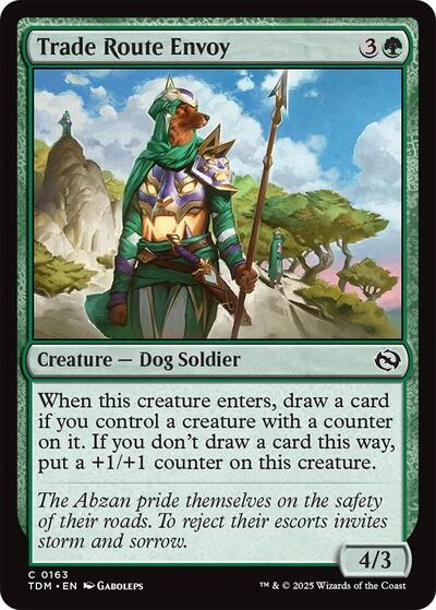 Trade Route Envoy (Tarkir: Dragonstorm) Near Mint - Nick Nack's Full Frontal Attack