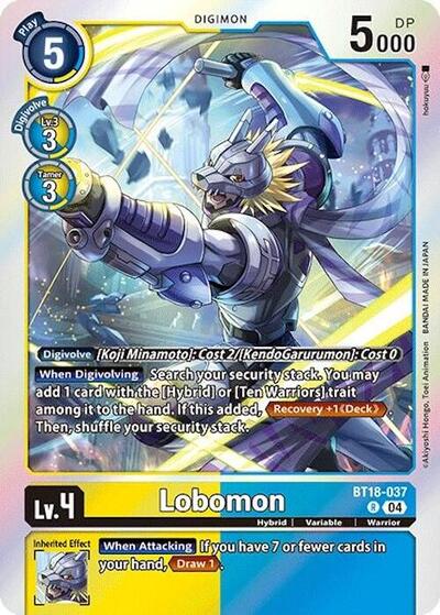 Lobomon (Release Special Booster 2.0) Near Mint Foil