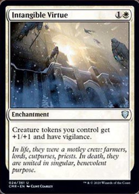 Intangible Virtue (Commander Legends) Near Mint - Nick Nack's Full Frontal Attack