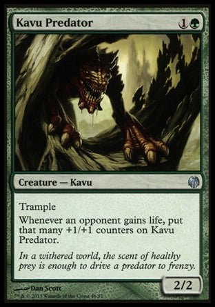 Kavu Predator (Duel Decks: Heroes vs Monsters) Near Mint - Nick Nack's Full Frontal Attack