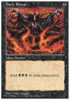 Dark Ritual (5th Edition) Light Play - Nick Nack's Full Frontal Attack