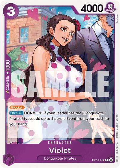 Violet (Royal Blood) Near Mint Foil