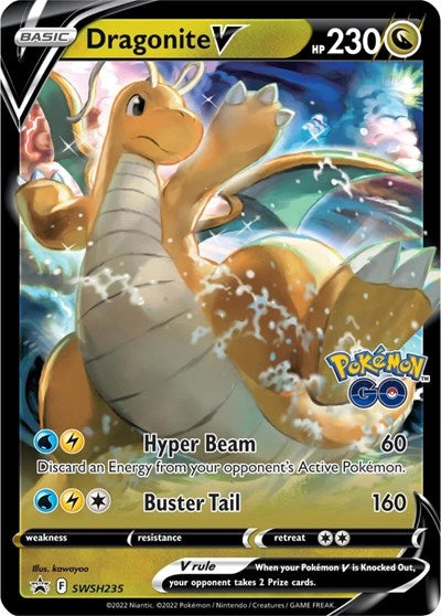 Dragonite V - SWSH235 (SWSH: Sword & Shield Promo Cards) Near Mint Holofoil