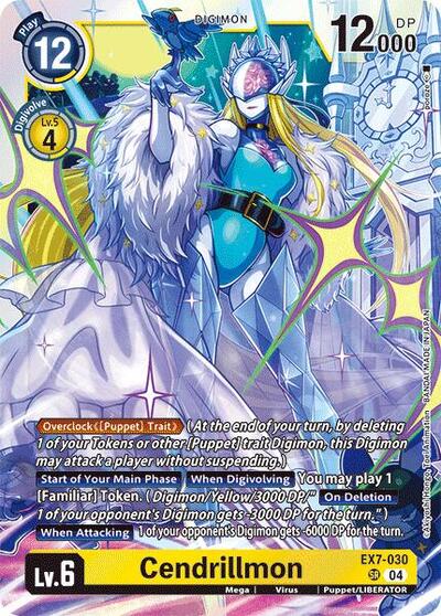 Cendrillmon (Digimon LIBERATOR) Near Mint Foil - Nick Nack's Full Frontal Attack