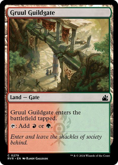 Gruul Guildgate (Ravnica Remastered) Near Mint - Nick Nack's Full Frontal Attack