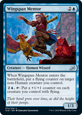 Wingspan Mentor (Ikoria: Lair of Behemoths) Near Mint - Nick Nack's Full Frontal Attack