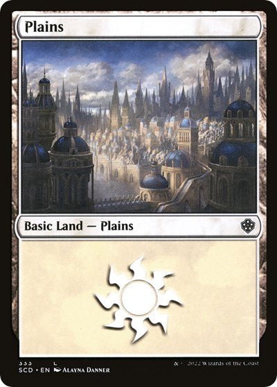 Plains (333) (Commander 2022 Starter Decks) Near Mint - Nick Nack's Full Frontal Attack