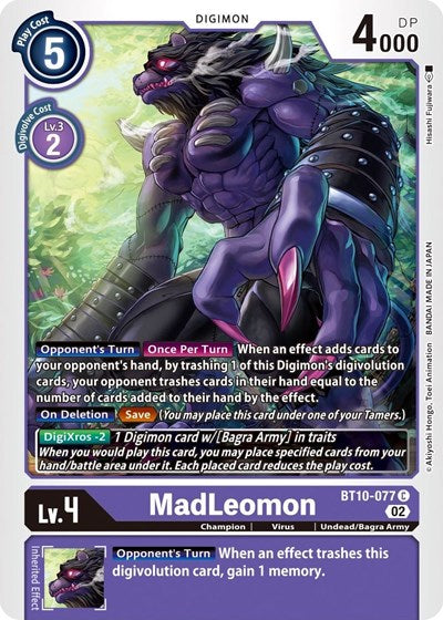 MadLeomon (Xros Encounter) Near Mint