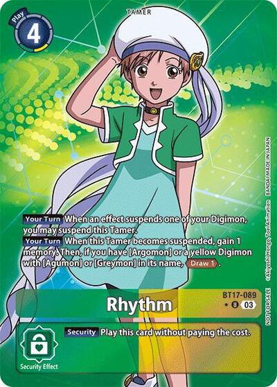 Rhythm (Box Promotion Pack: Secret Crisis) (Secret Crisis) Near Mint Foil