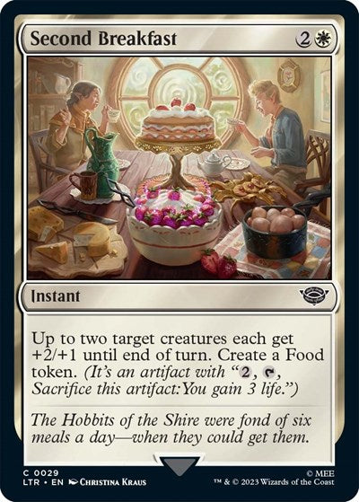 Second Breakfast (Universes Beyond: The Lord of the Rings: Tales of Middle-earth) Near Mint - Nick Nack's Full Frontal Attack