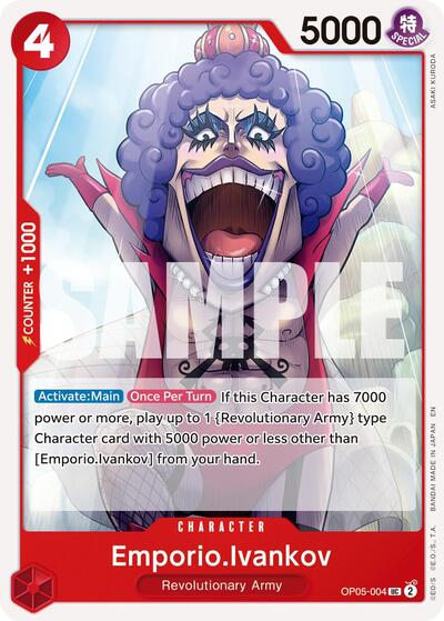 Emporio.Ivankov (Reprint) (Premium Booster - The Best - Vol. 2) Near Mint - Nick Nack's Full Frontal Attack