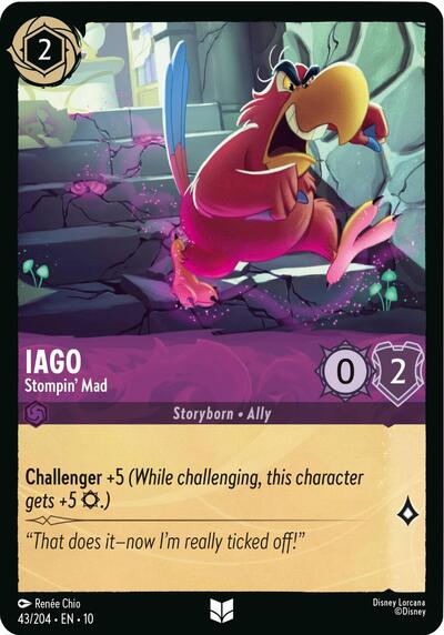 Iago - Stompin' Mad (Whispers in the Well) Near Mint - Nick Nack's Full Frontal Attack