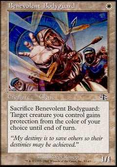 Benevolent Bodyguard (Judgment) Light Play - Nick Nack's Full Frontal Attack
