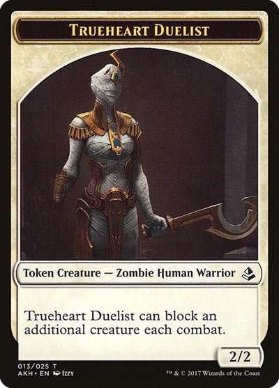 Trueheart Duelist Token (Amonkhet) Near Mint - Nick Nack's Full Frontal Attack