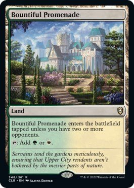 Bountiful Promenade (Commander Legends: Battle for Baldur's Gate) Near Mint - Nick Nack's Full Frontal Attack