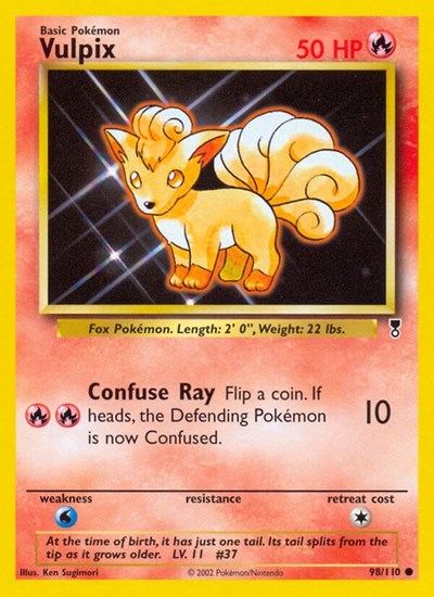 Vulpix (Legendary Collection) Light Play
