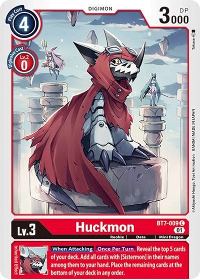 Huckmon (The Next Adventure) Near Mint - Nick Nack's Full Frontal Attack
