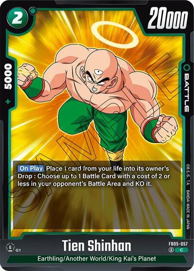 Tien Shinhan FB05-057 (New Adventure) Near Mint