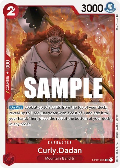 Curly.Dadan (Paramount War) Near Mint - Nick Nack's Full Frontal Attack