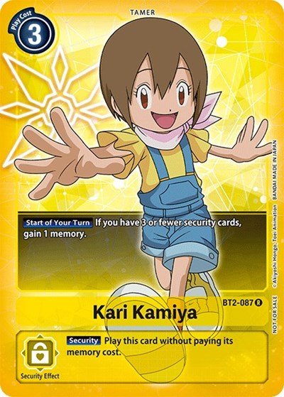 Kari Kamiya (Official Tournament Pack Vol.3) (Release Special Booster) Near Mint - Nick Nack's Full Frontal Attack