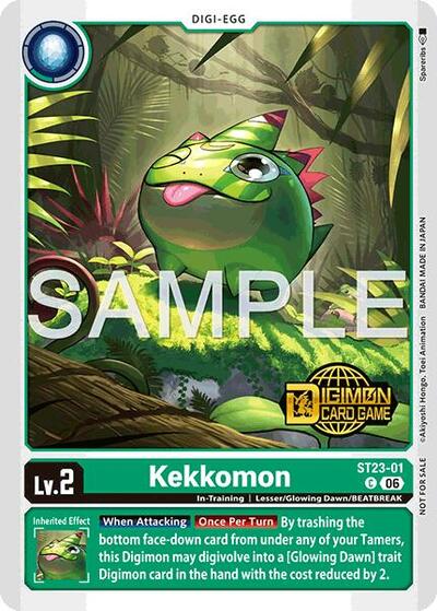 Kekkomon (Welcome Tamers Pack Vol.2) (Starter Deck 23: Beatbreak Release Event Cards) Near Mint Foil - Nick Nack's Full Frontal Attack