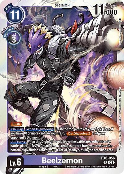 Beelzemon (Infernal Ascension) Near Mint Foil