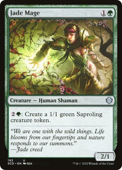 Jade Mage (Commander 2022 Starter Decks) Near Mint - Nick Nack's Full Frontal Attack