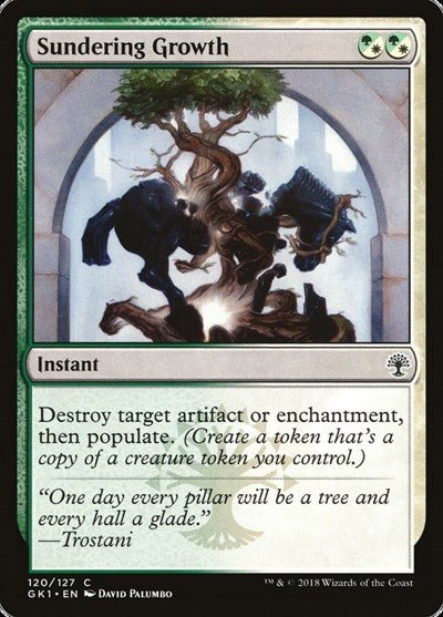 Sundering Growth (Guilds of Ravnica: Guild Kits) Near Mint - Nick Nack's Full Frontal Attack