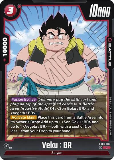 Veku : BR FB09 - 016 (Dual Evolution) Near Mint - Nick Nack's Full Frontal Attack
