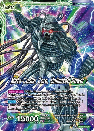 Meta - Cooler // Meta - Cooler Core, Unlimited Power (Ultimate Squad) Near Mint - Nick Nack's Full Frontal Attack